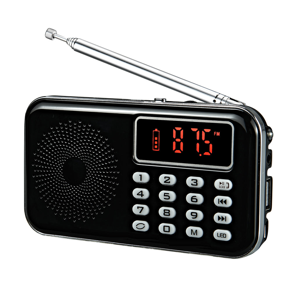 Dual Bands Y-619 FM-AM-BT portable rechargeable FM AM Digital